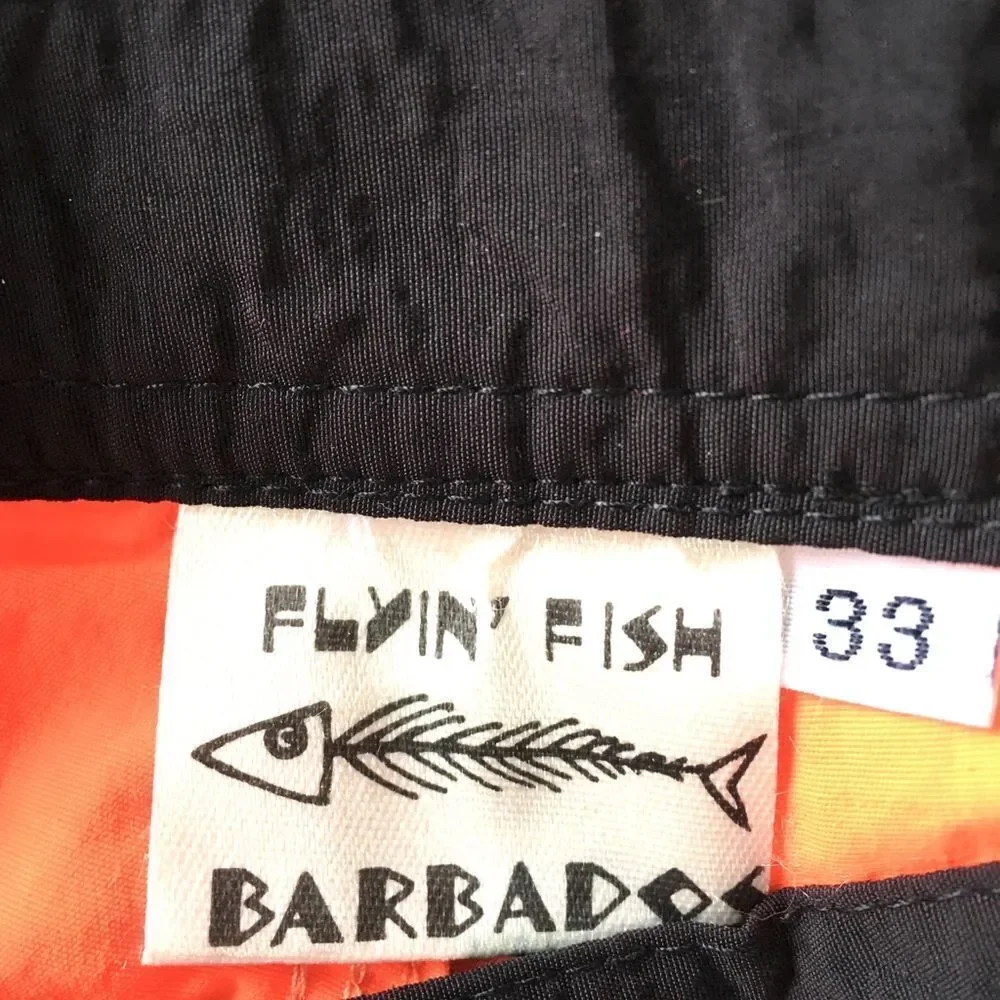 🔃Flying Fish Barbados Surf Company Swim Trunks